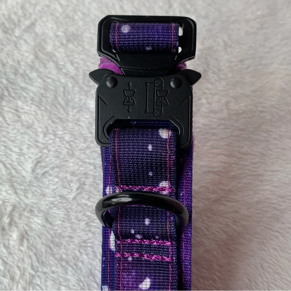 Dog Collar With Velcro tags